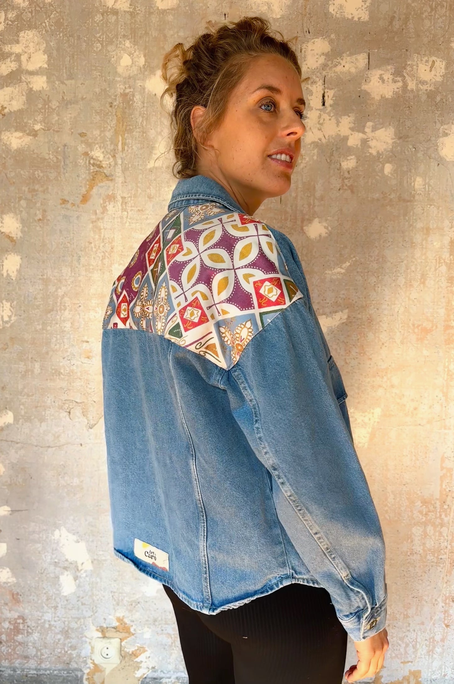 DNKBR #16 - denim Art by Caro