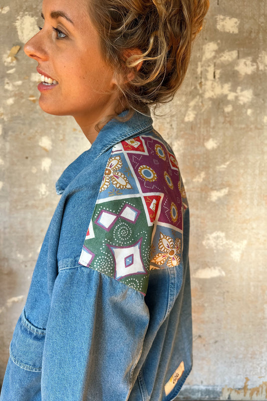 DNKBR #16 - denim Art by Caro